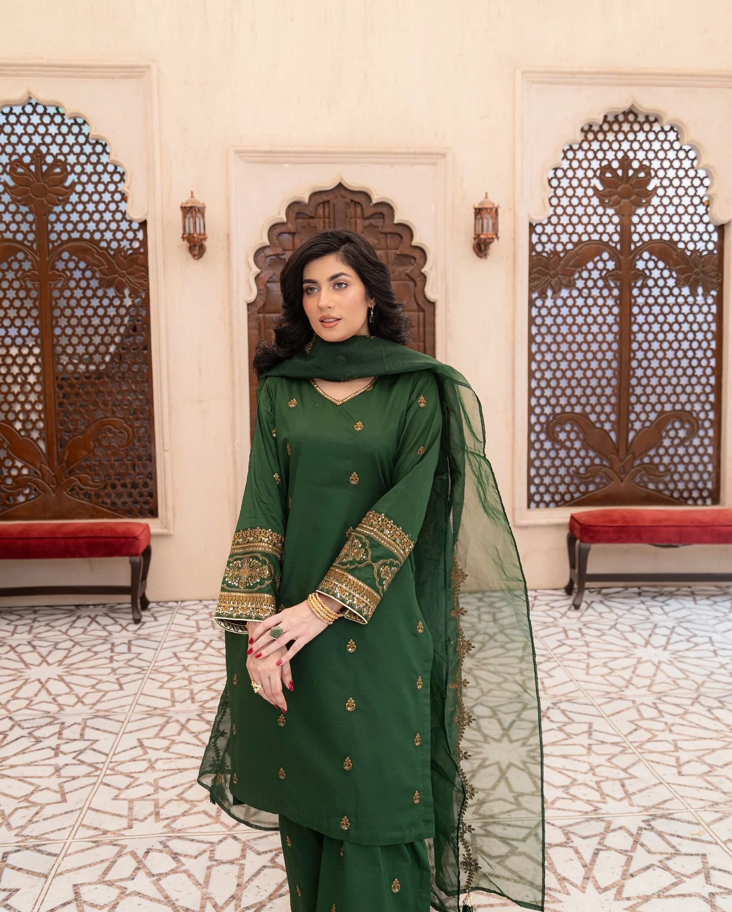 Mehtab 3 Pc (Eid Dress) - Image 3