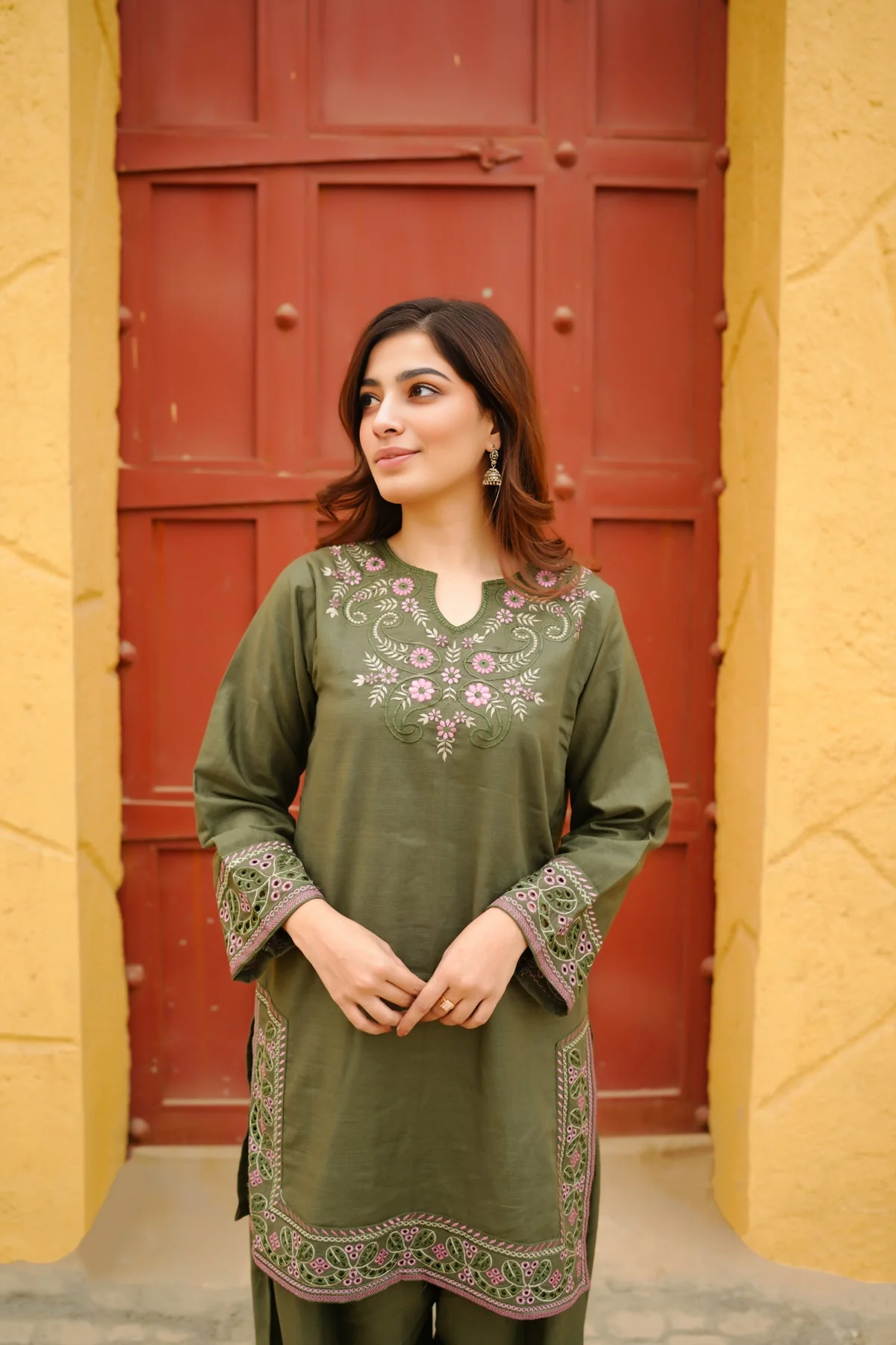 Zimal 2Pc (Farshi Shalwar)  - PEZ11 - Image 4