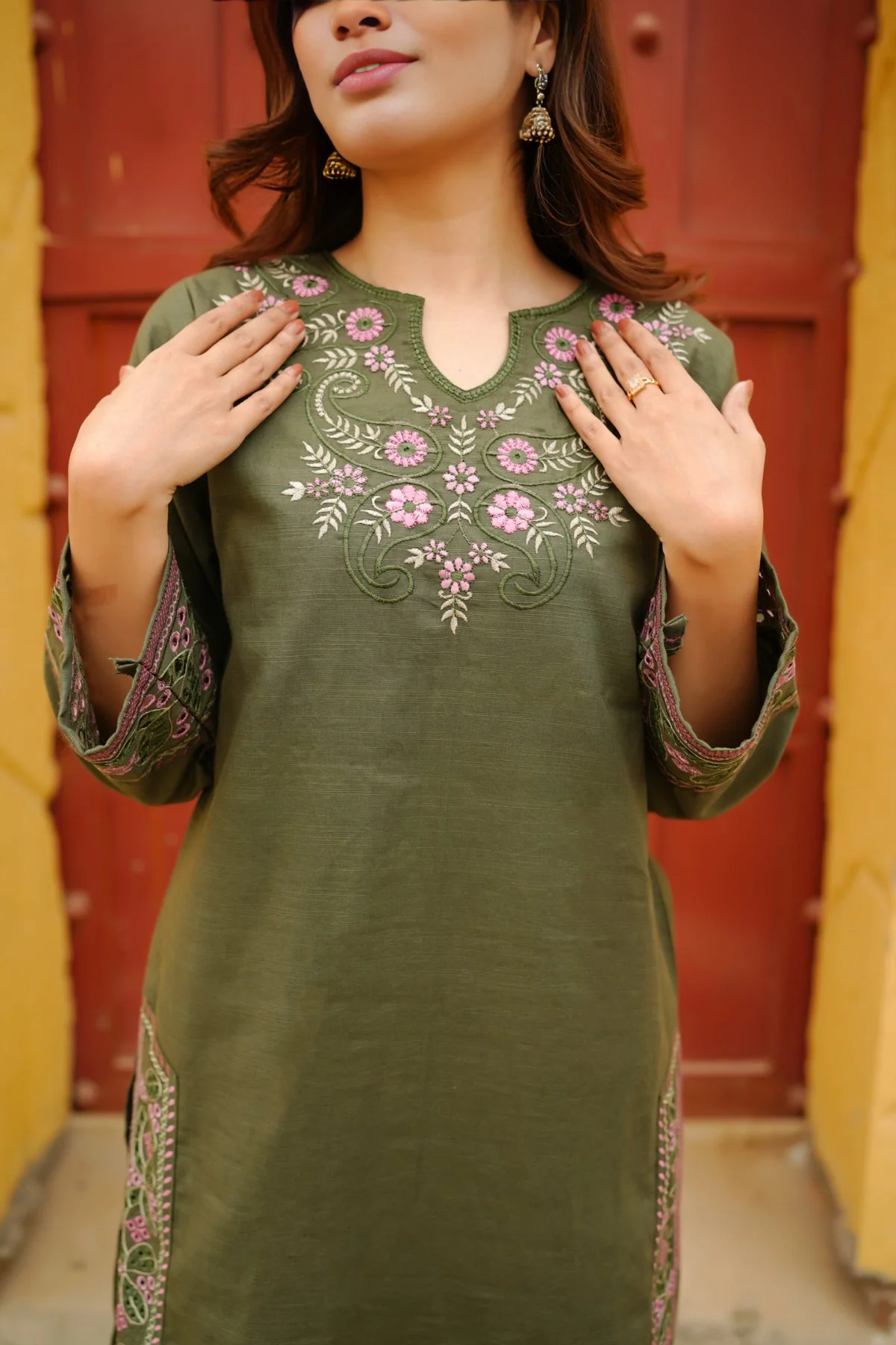 Zimal 2Pc (Farshi Shalwar)  - PEZ11 - Image 5