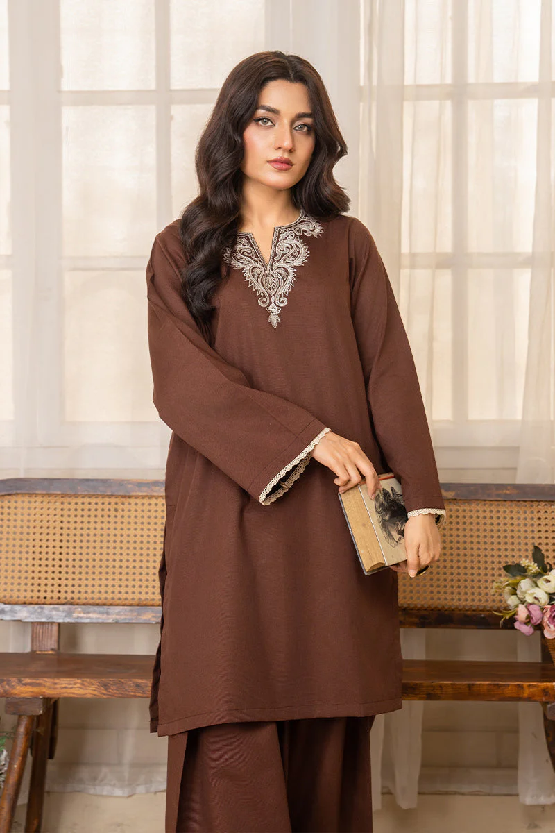 Rustwood 2 Piece (Farshi Shalwar) - Image 3