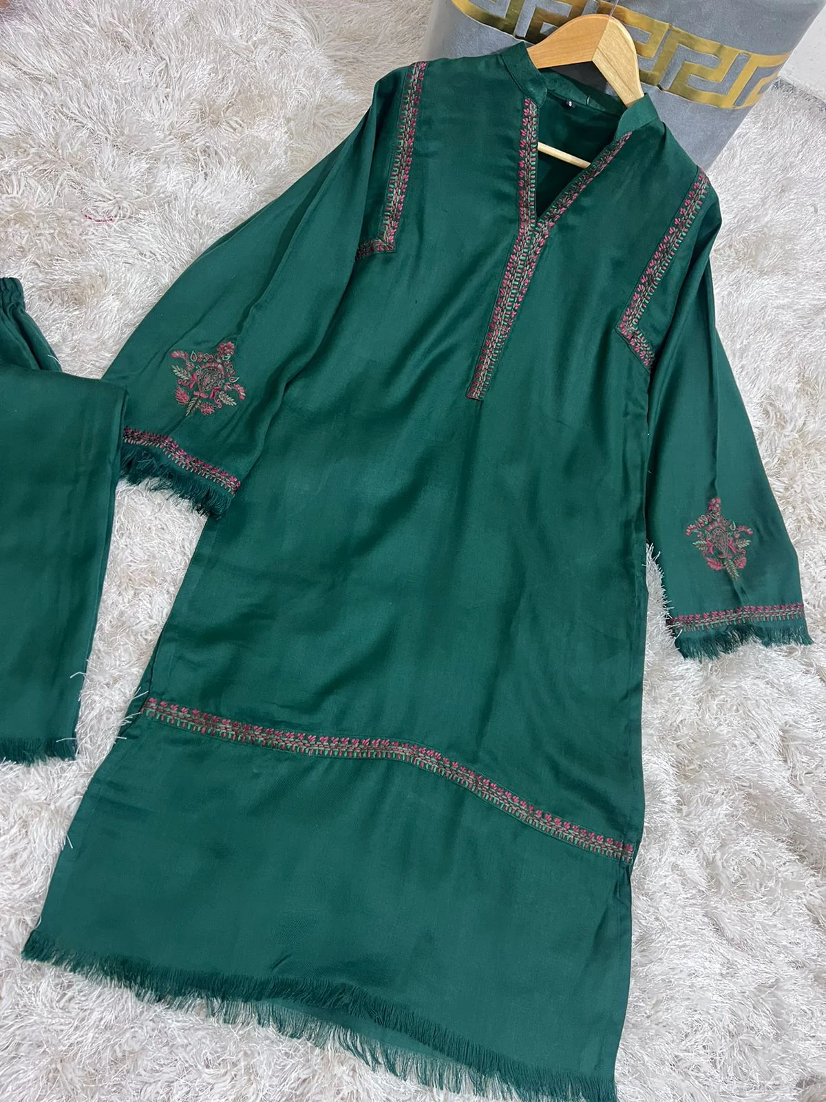 Safina Green 2PC - Image 5