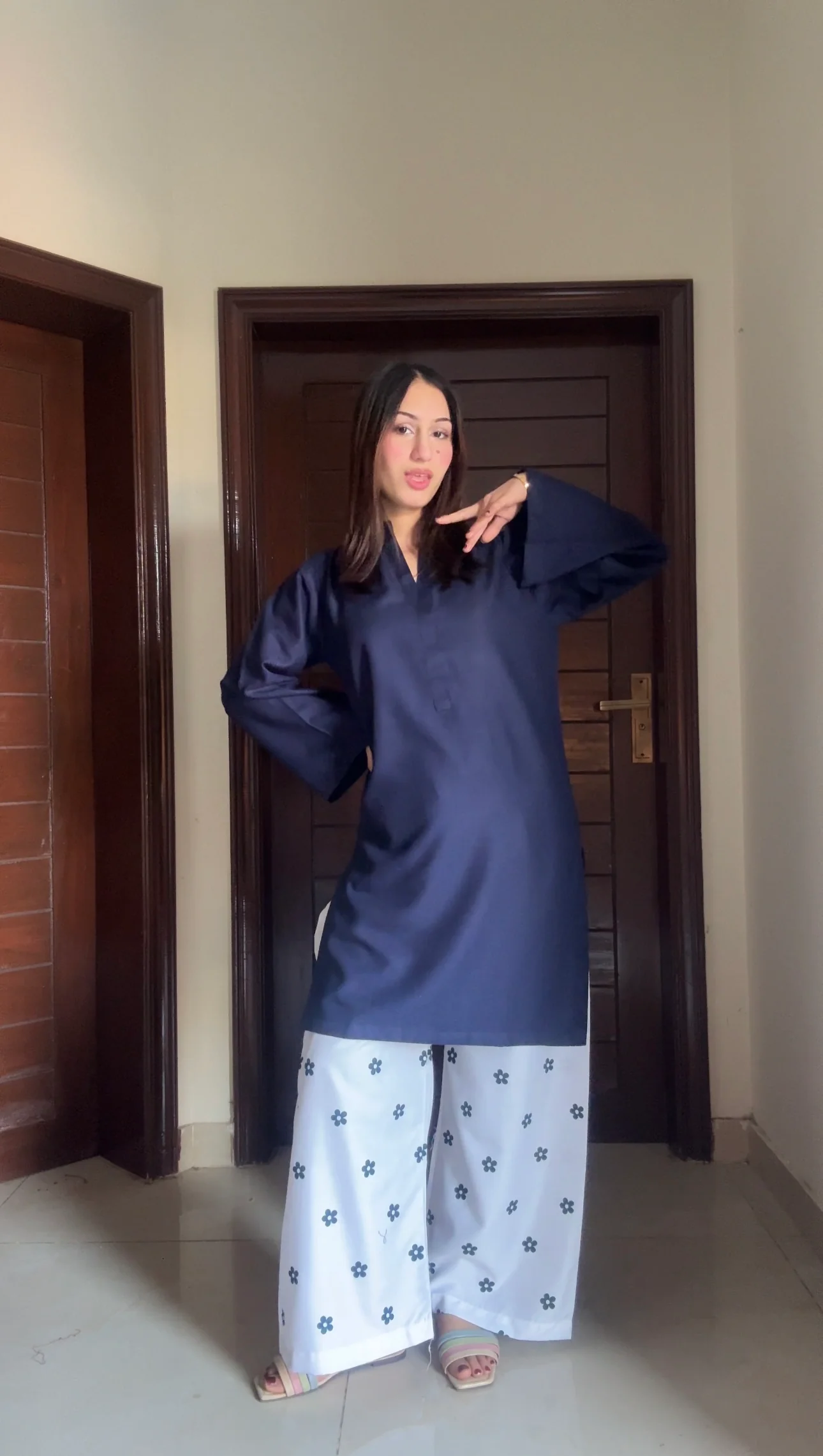 Solid Set 2 Piece (Blue) - Image 2
