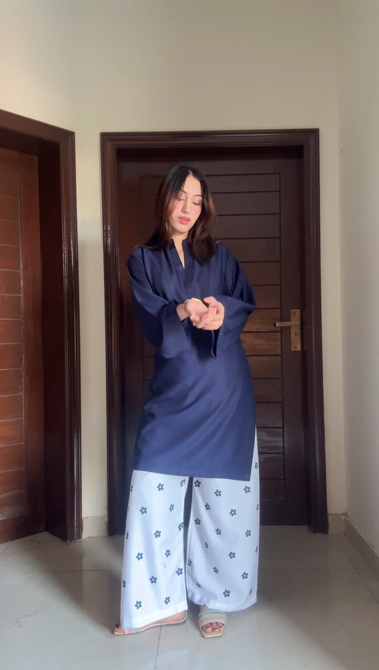 Solid Set 2 Piece (Blue) - Image 3